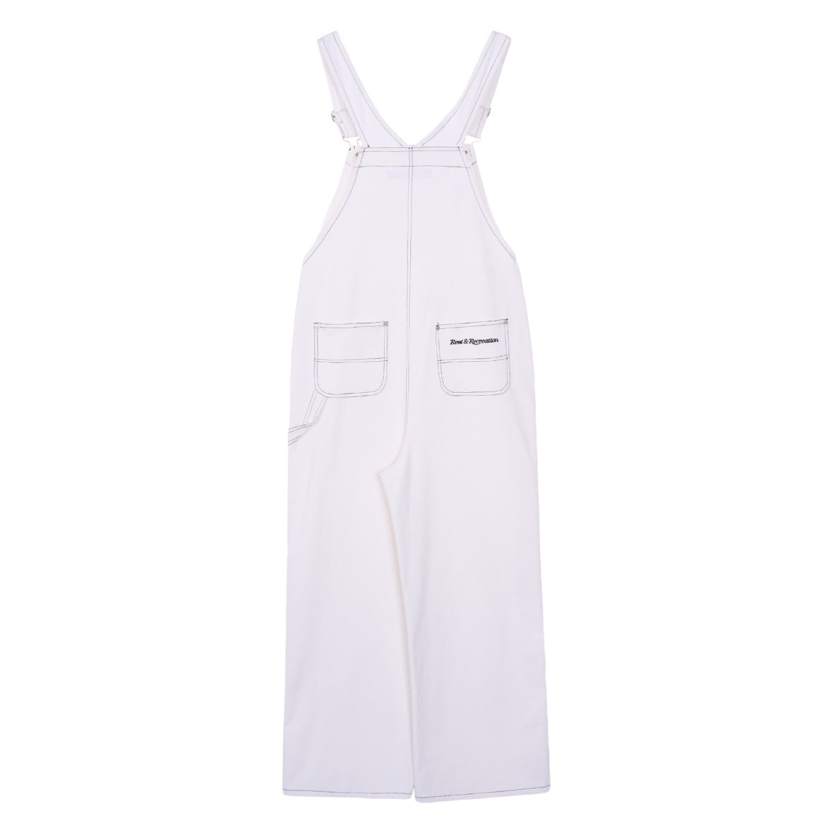 ★韓国人気★Rest & Recreation★RR COTTON OVERALLS rest & recreation] RR COTTON OVERALLS - BLACK 正規韓国
