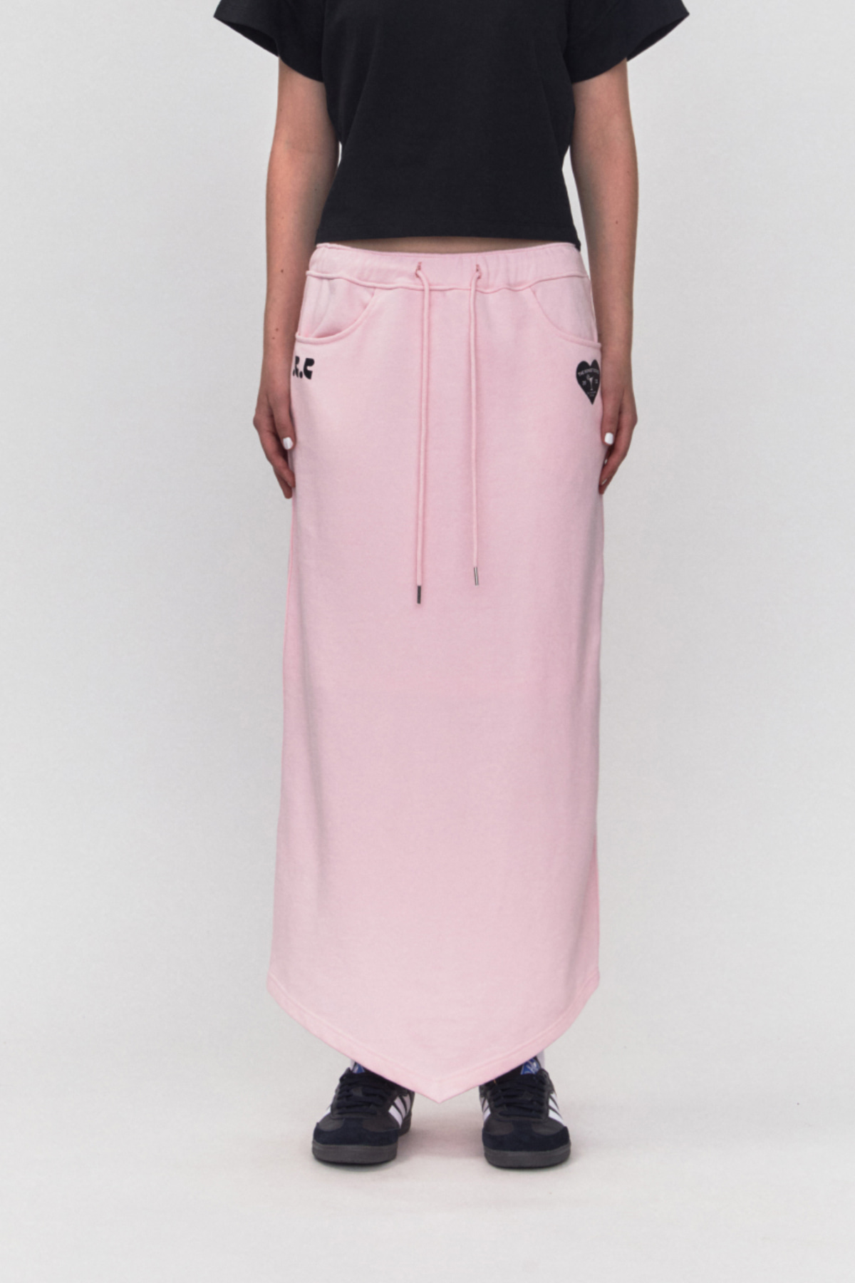 RR ARROW POINT LONG SKIRT - PINK - rest and recreation