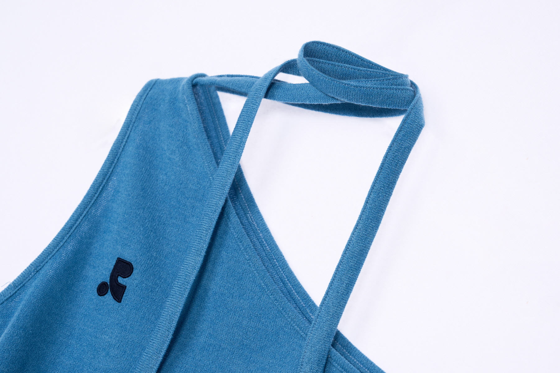 RR ONE SHOULDER TIE TOP - BLUE - rest and recreation