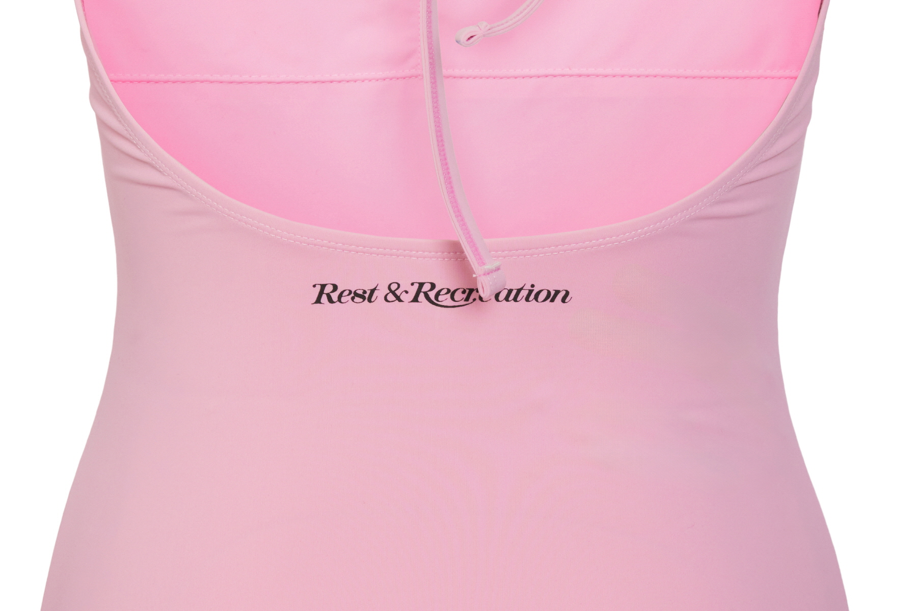 HALF SLEEVE SWIM SUIT - PINK - rest and recreation