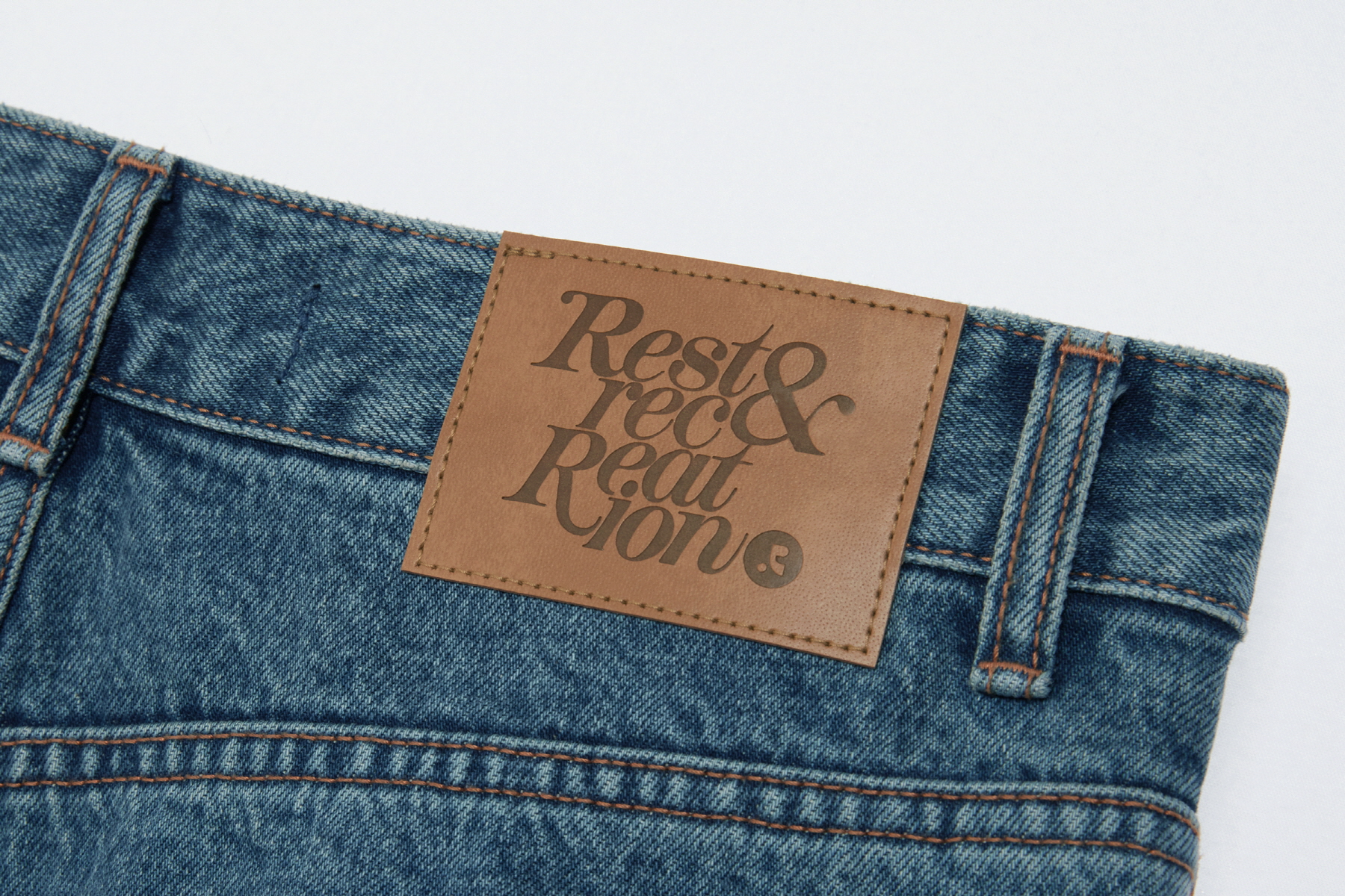 ★韓国人気★Rest & Recreation★DESTROYED DENIM PANTS DESTROYED DENIM PANTS - BLUE - rest and recreation