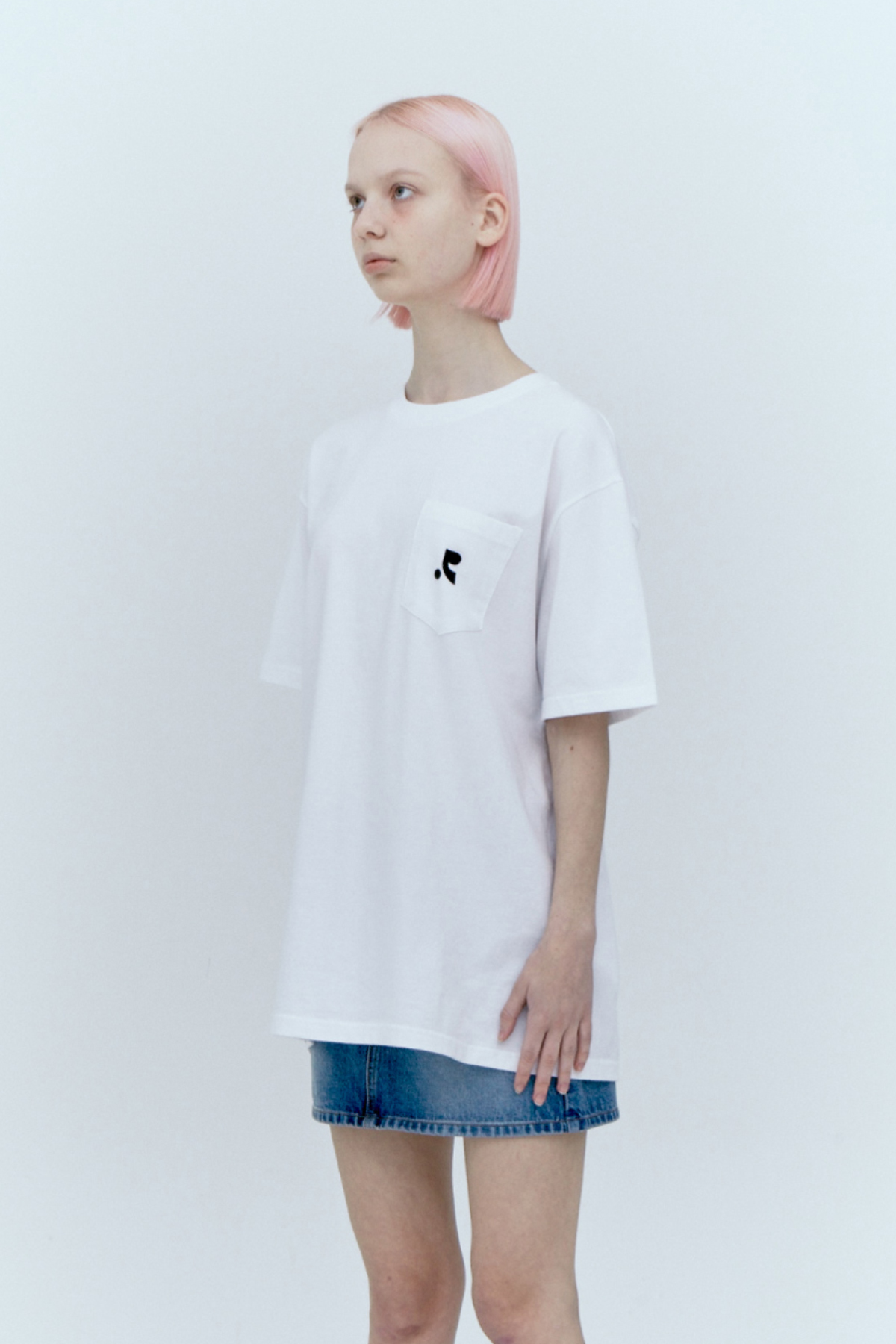 【REST&RECREATION】 POCKET CREWNECK T-SHIRT Washed Jersey Pocket Tee For Men | Factory