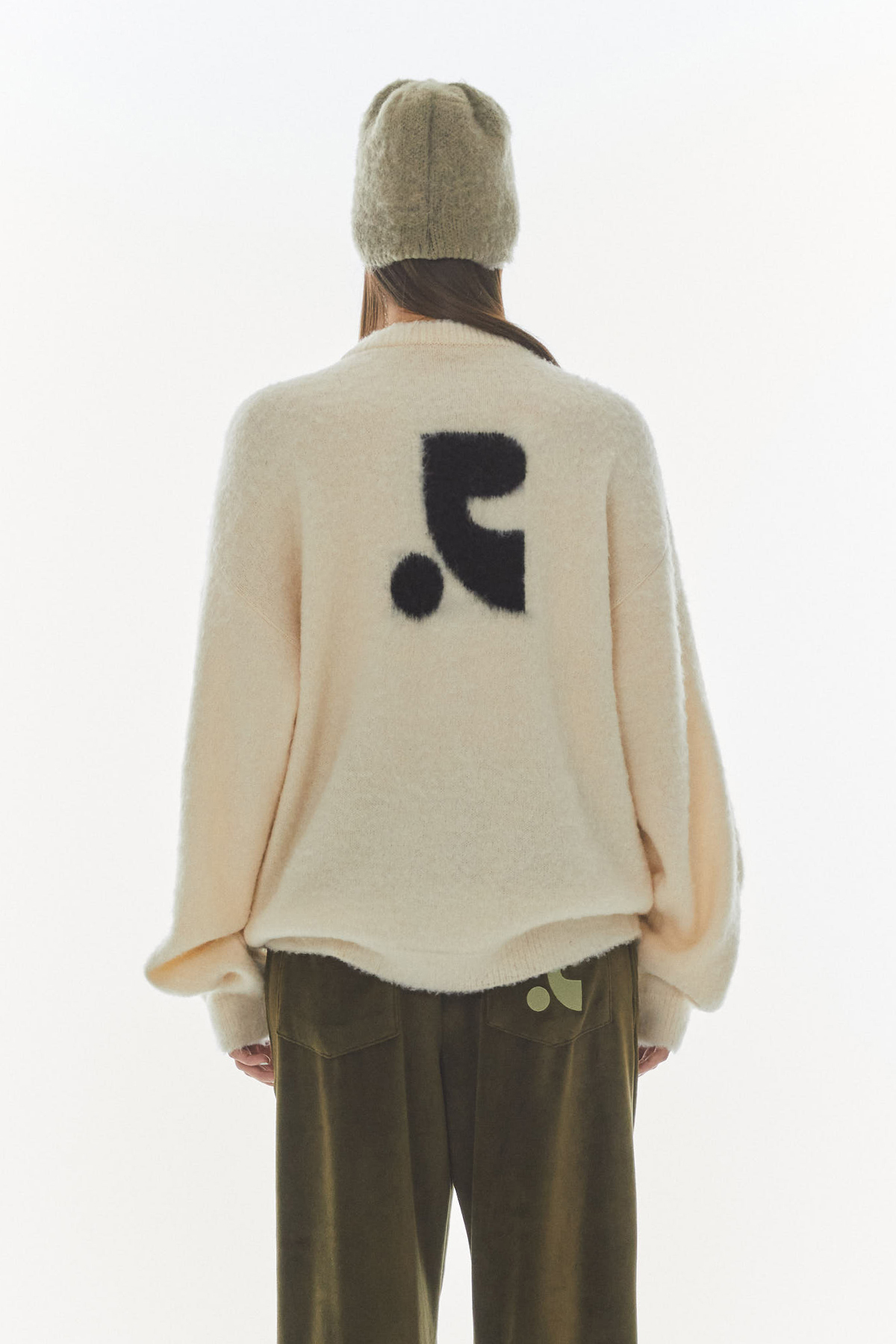 ★早期完売★Rest&Recreation★MOHAIR JACQUARD BEANIE★大人気 MOHAIR JACQUARD BEANIE - KHAKI - rest and recreation