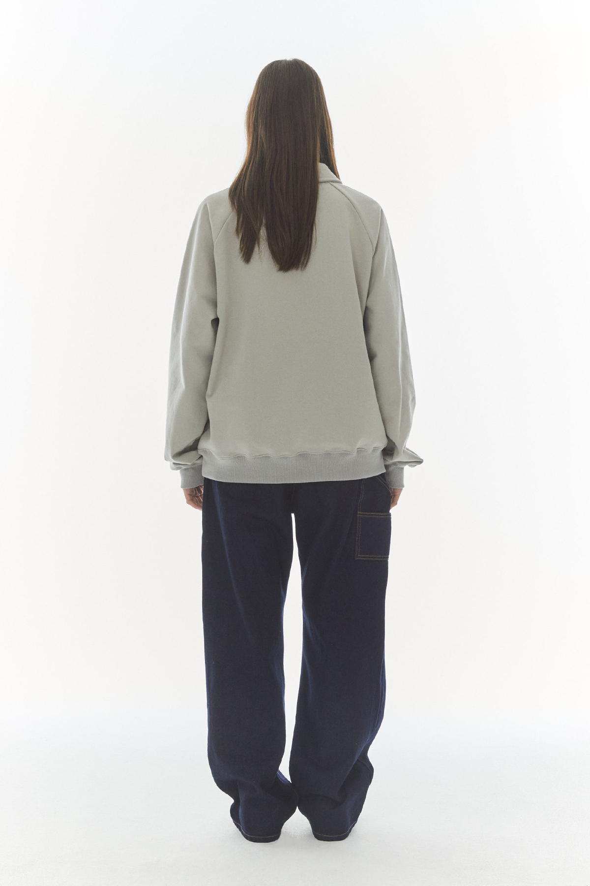 LOGO AMBO DENIM PANTS - INDIGO BLUE - rest and recreation