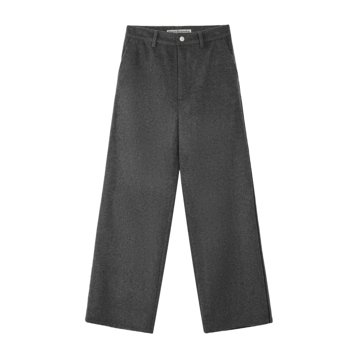 関税/送料込★Rest&Recreation★PIPING WOOL PANTS PIPING WOOL PANTS - GREY - rest and recreation