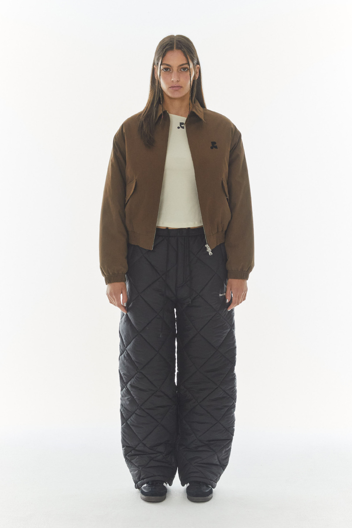 【Rest&Recreation】韓国人気★ RR QUILTED PANTS org.jpg