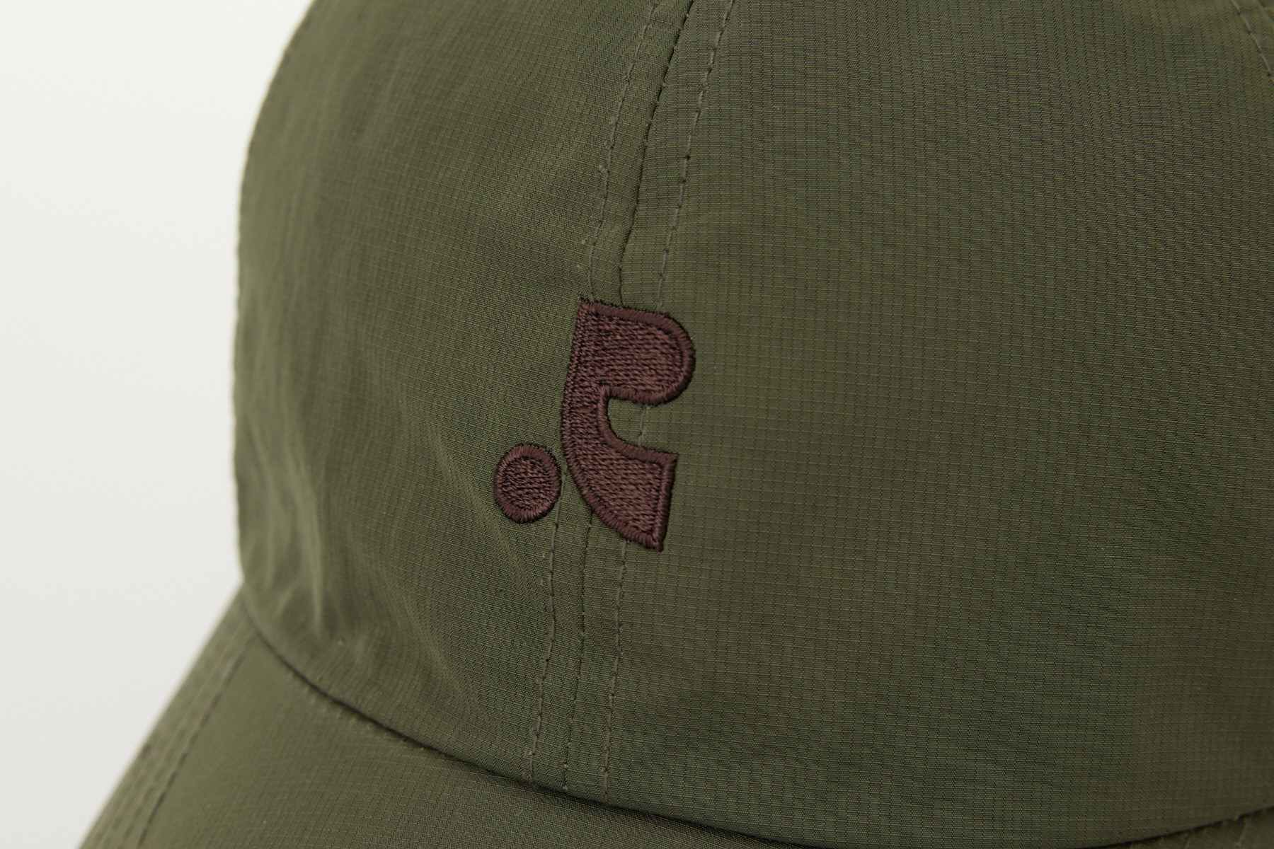 LOGO NYLON CAP - KHAKI - rest and recreation