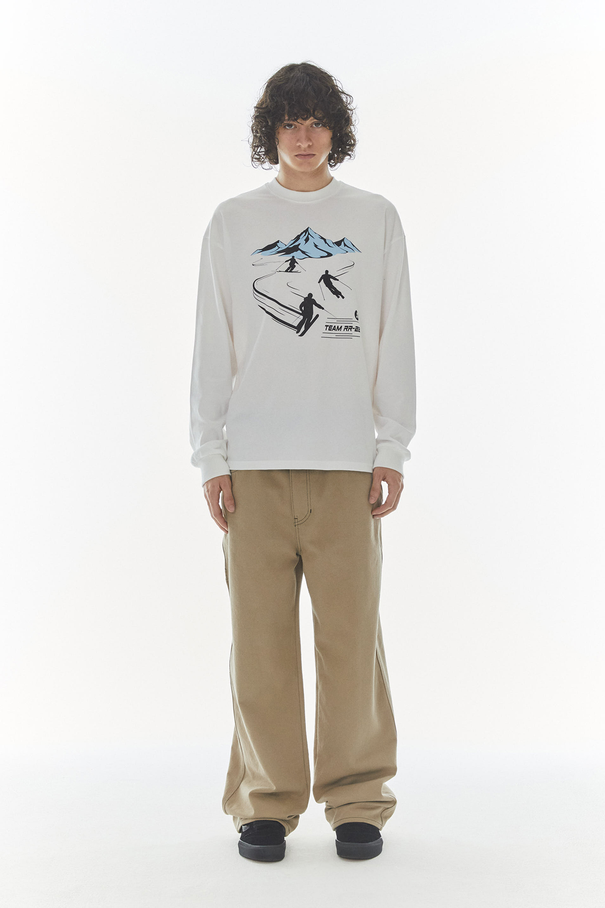 STITCH CARPENTER PANTS - BEIGE - rest and recreation