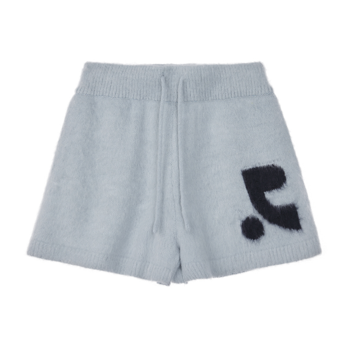 24AW【REST&RECREATION】HAIRY KNIT SHORTS RR243PT001SB20_1.jpg