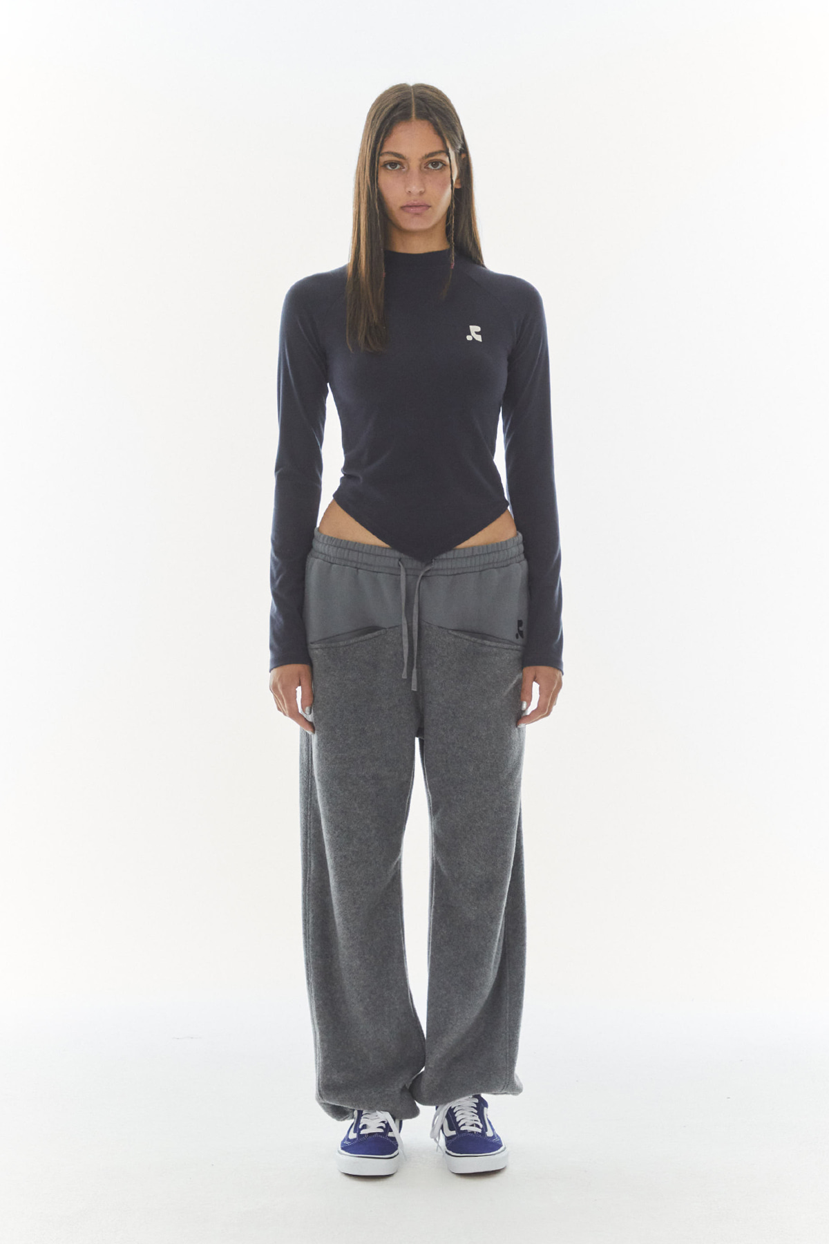 COLORATION FLEECE JOGGER PANTS - GREY - rest and recreation