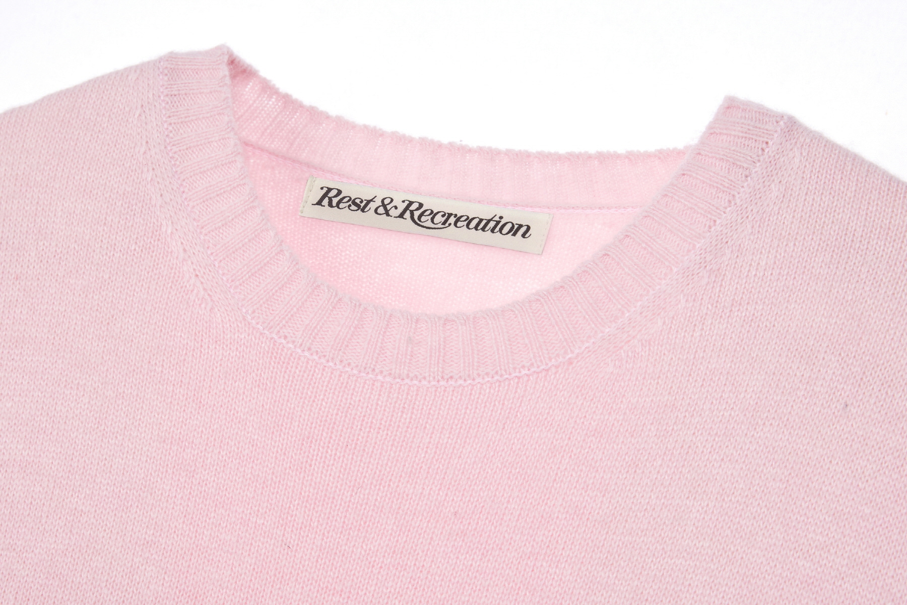 Rest&Recreation☆JACQUARD KNIT TOP（3color） OVERSIZED JACQUARD KNIT TOP - PINK - rest and recreation