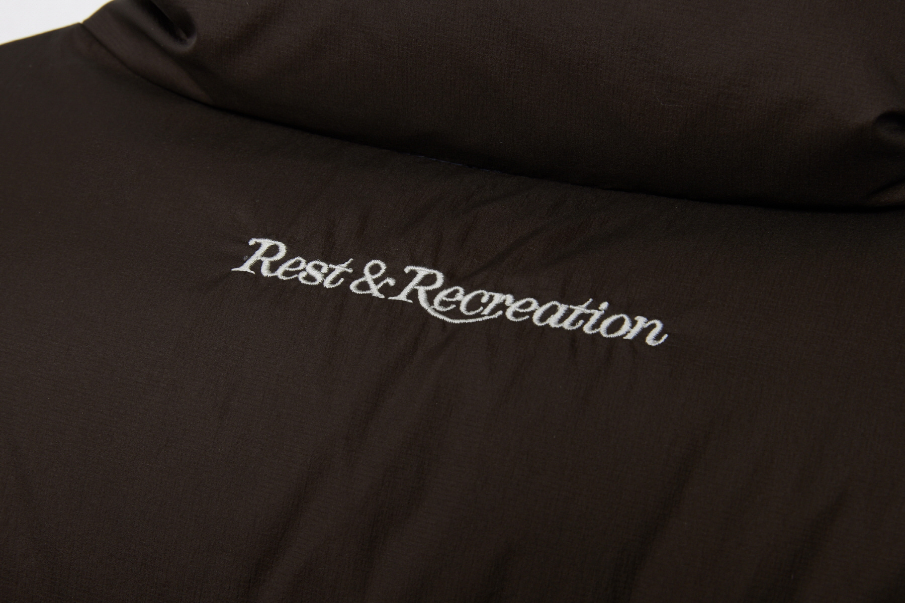 [Rest & Recreation] COLLAR DOWN JACKET ☆送料込☆ COLLAR DOWN JACKET - BROWN - rest and recreation