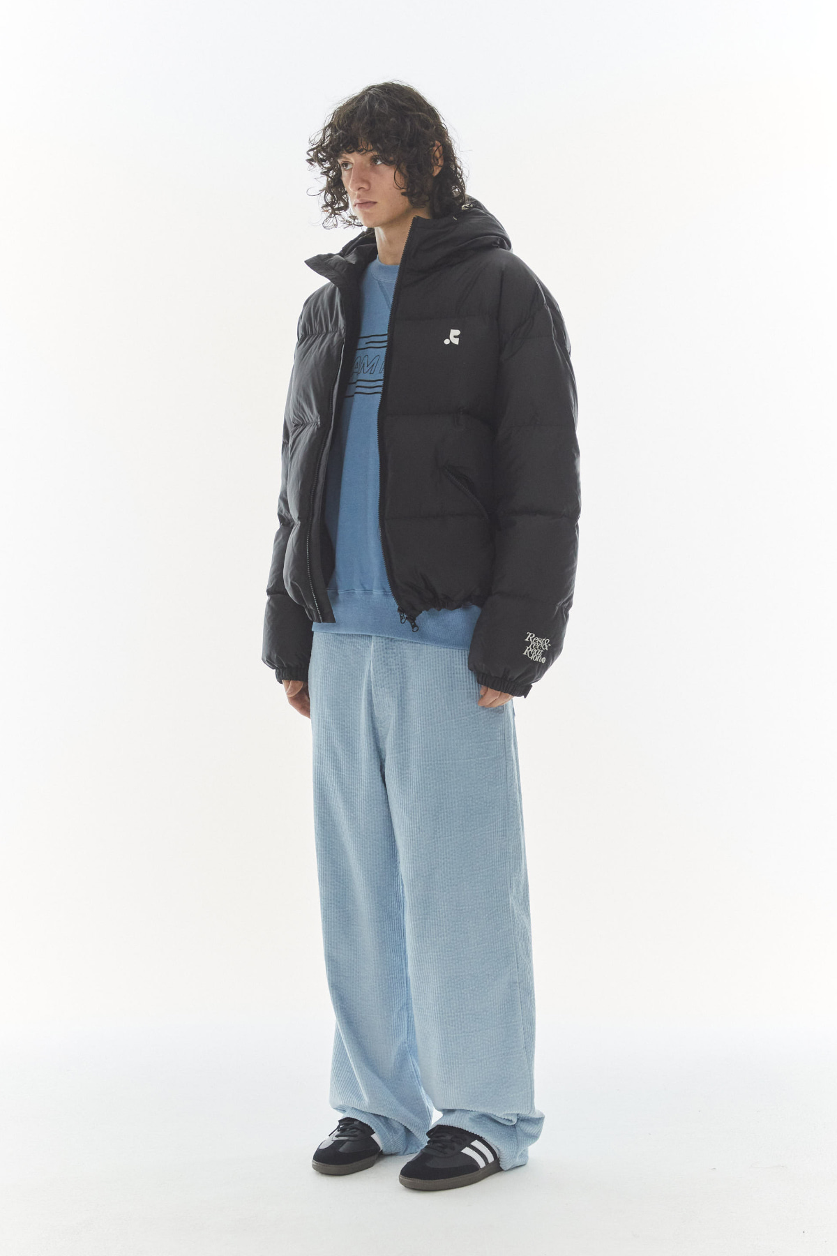 ☆送料・関税込☆Rest&Recreation★2WAY HOOD DOWN JACKET★ 2WAY HOOD DOWN JACKET - BLACK - rest and recreation