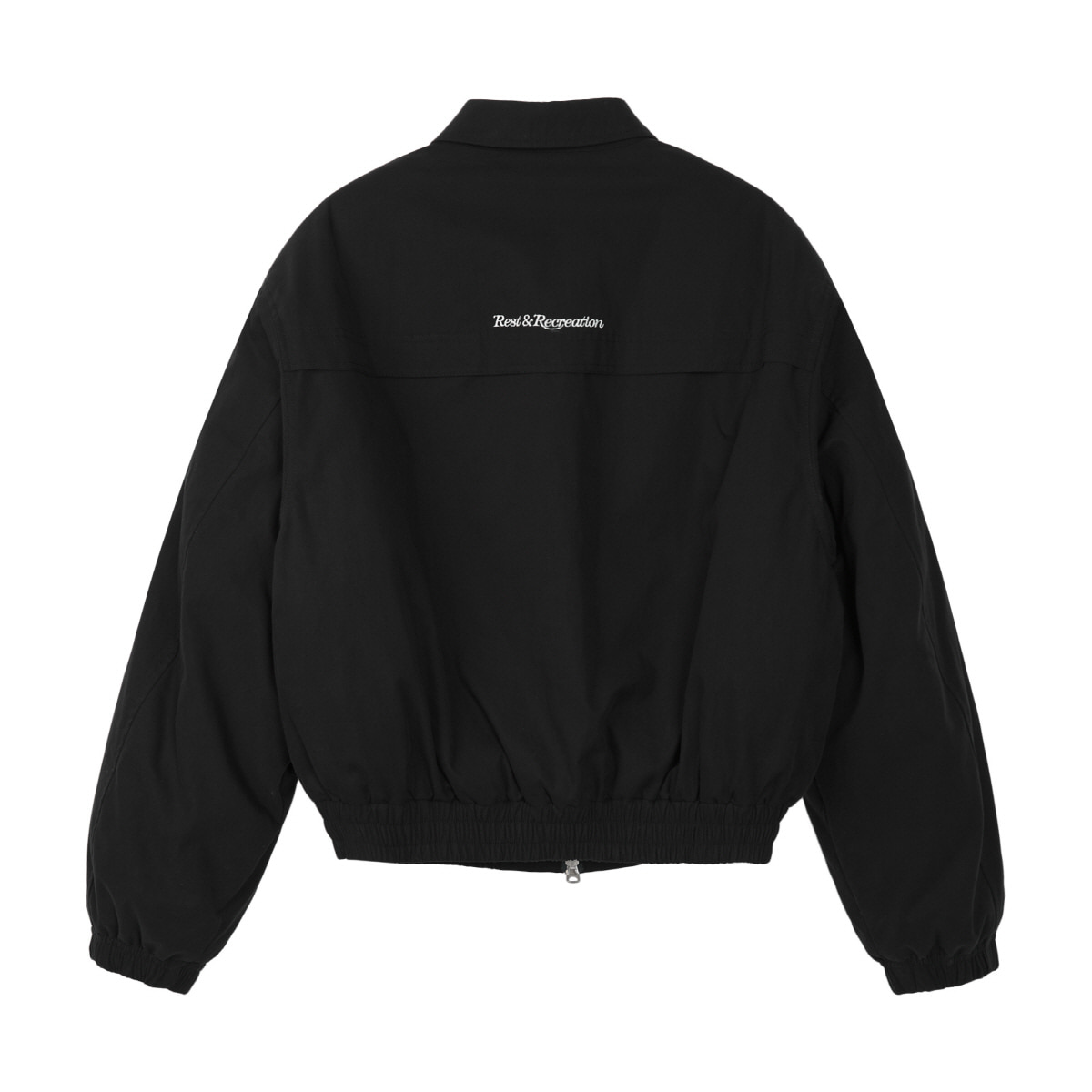 ★韓国人気★Rest & Recreation★QUILTED BOMBER JACKET Rest & Recreation] QUILTED BOMBER JACKET - BLACK 正規韓国