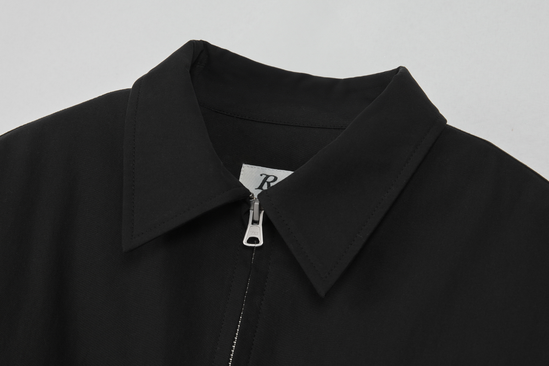 QUILTED BOMBER JACKET - BLACK - rest and recreation