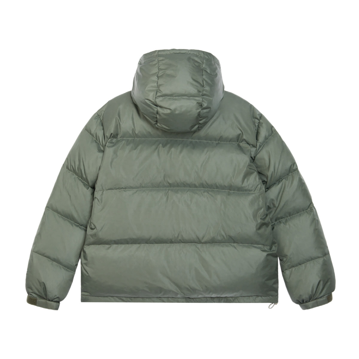 2WAY HOOD DOWN JACKET - KHAKI - rest and recreation