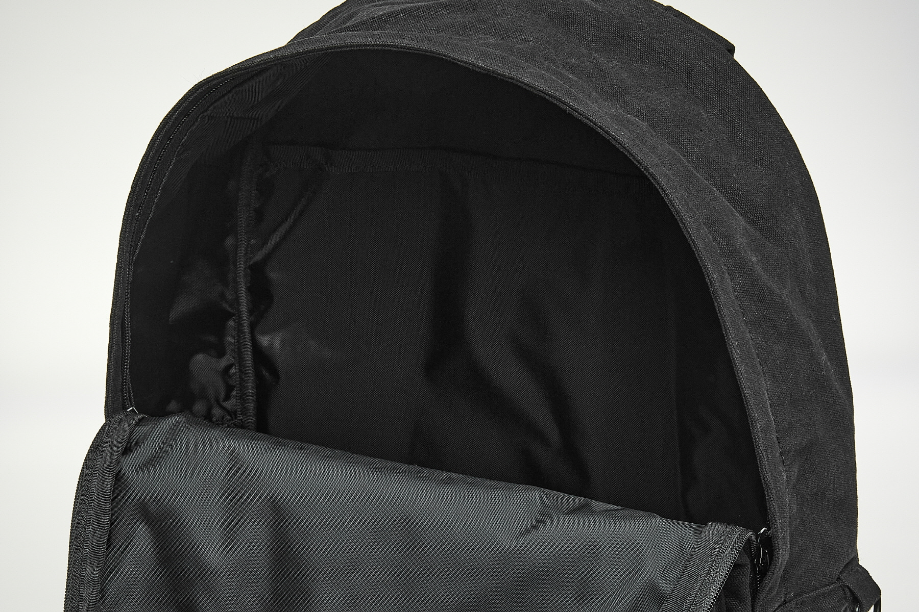 ■Rest & Recreation■ WASHED COTTON BACKPACK CHARCOAL RR251 WASHED COTTON BACKPACK - BLACK - rest and recreation