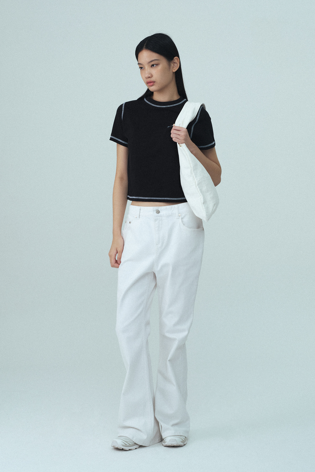 ☆Rest & Recreation☆ COTTON SHOULDER BAG IVORY RR251AC013I