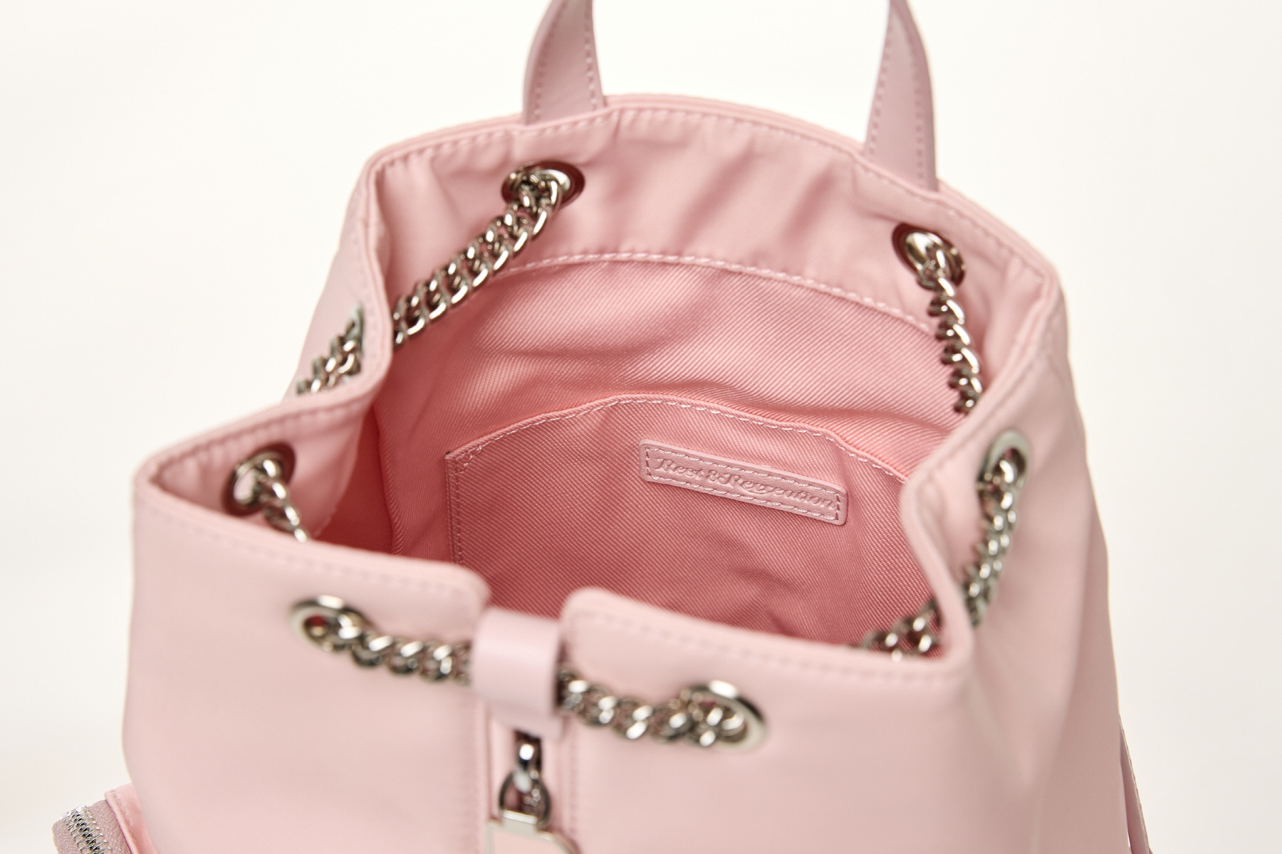 ★韓国人気★Rest & Recreation★RR CHAIN BACKPACK RR CHAIN BACKPACK - PINK - rest and recreation