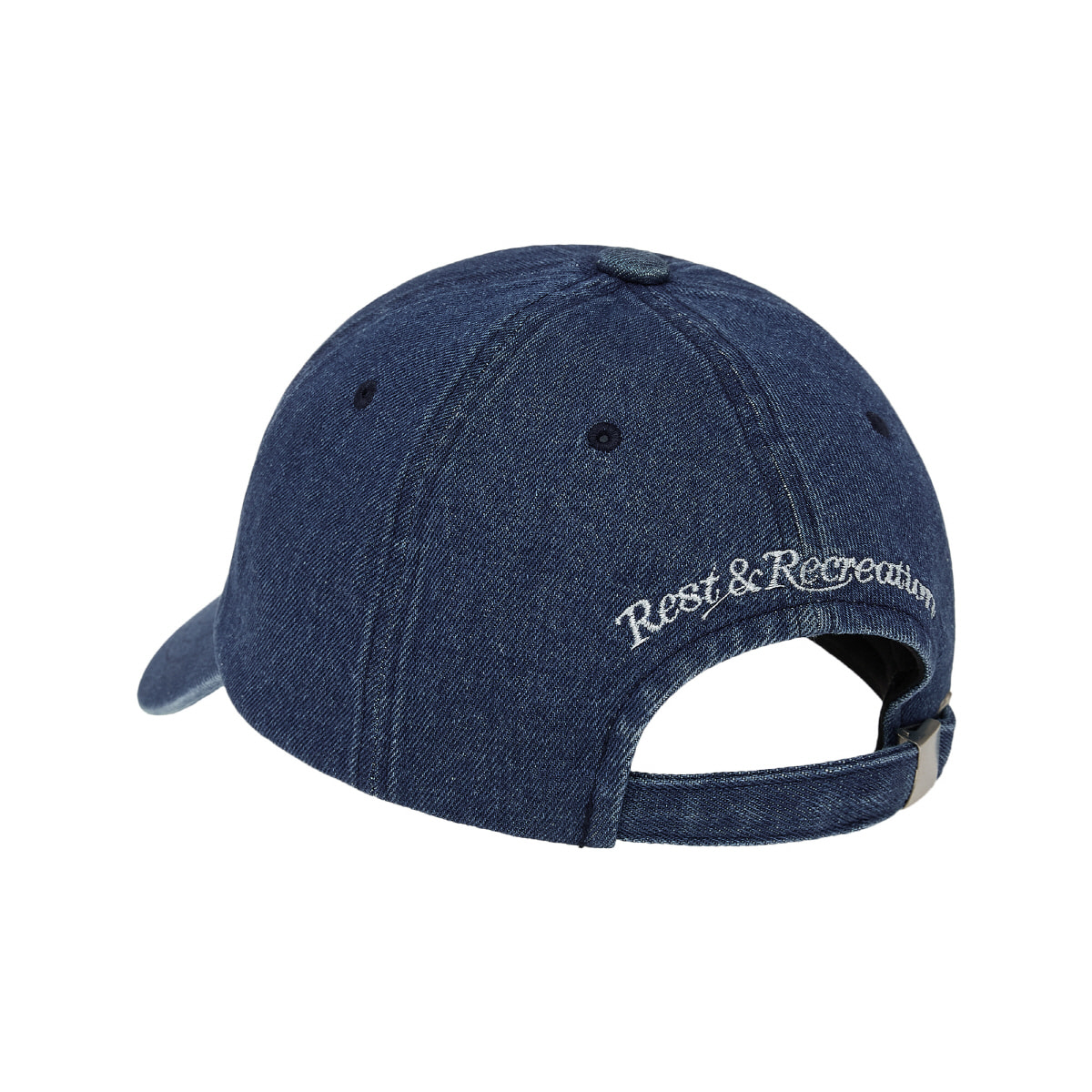 ◆Rest & Recreation◆ DENIM LOGO CAP BLUE RR251AC008BLF DENIM LOGO CAP - BLUE - rest and recreation