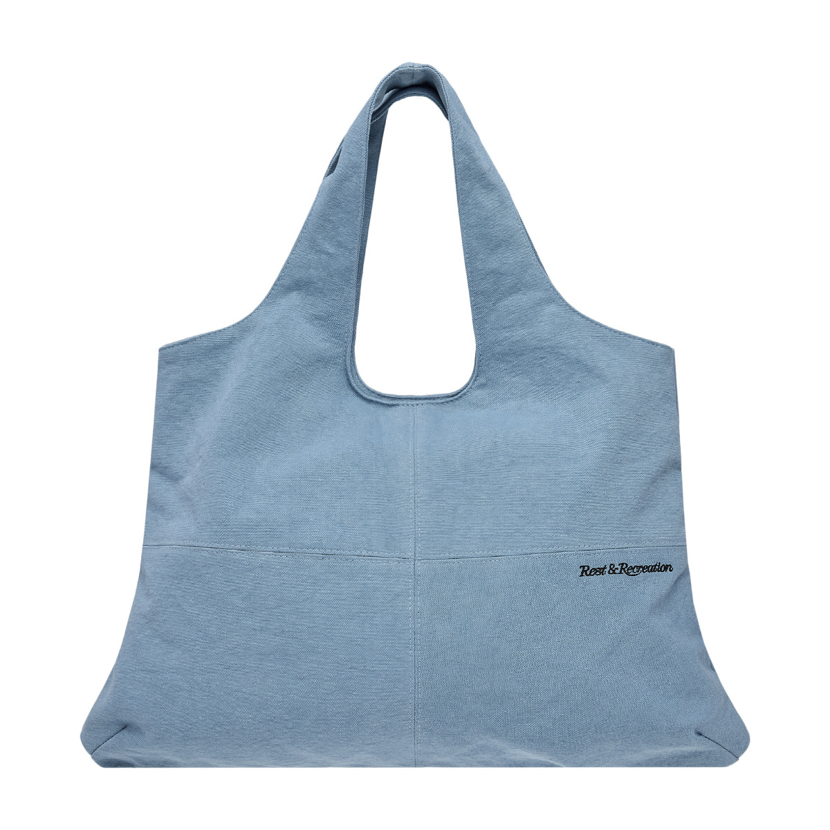 ★Rest & Recreation★ COTTON SHOULDER BAG SKY BLUE RR251AC0 copy-1736843194-