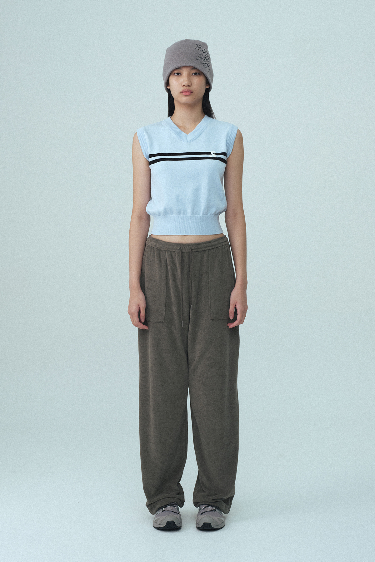 ★韓国人気★Rest&Recreation★RR TERRY JOGGER PANTS TERRY JOGGER PANTS - KHAKI - rest and recreation