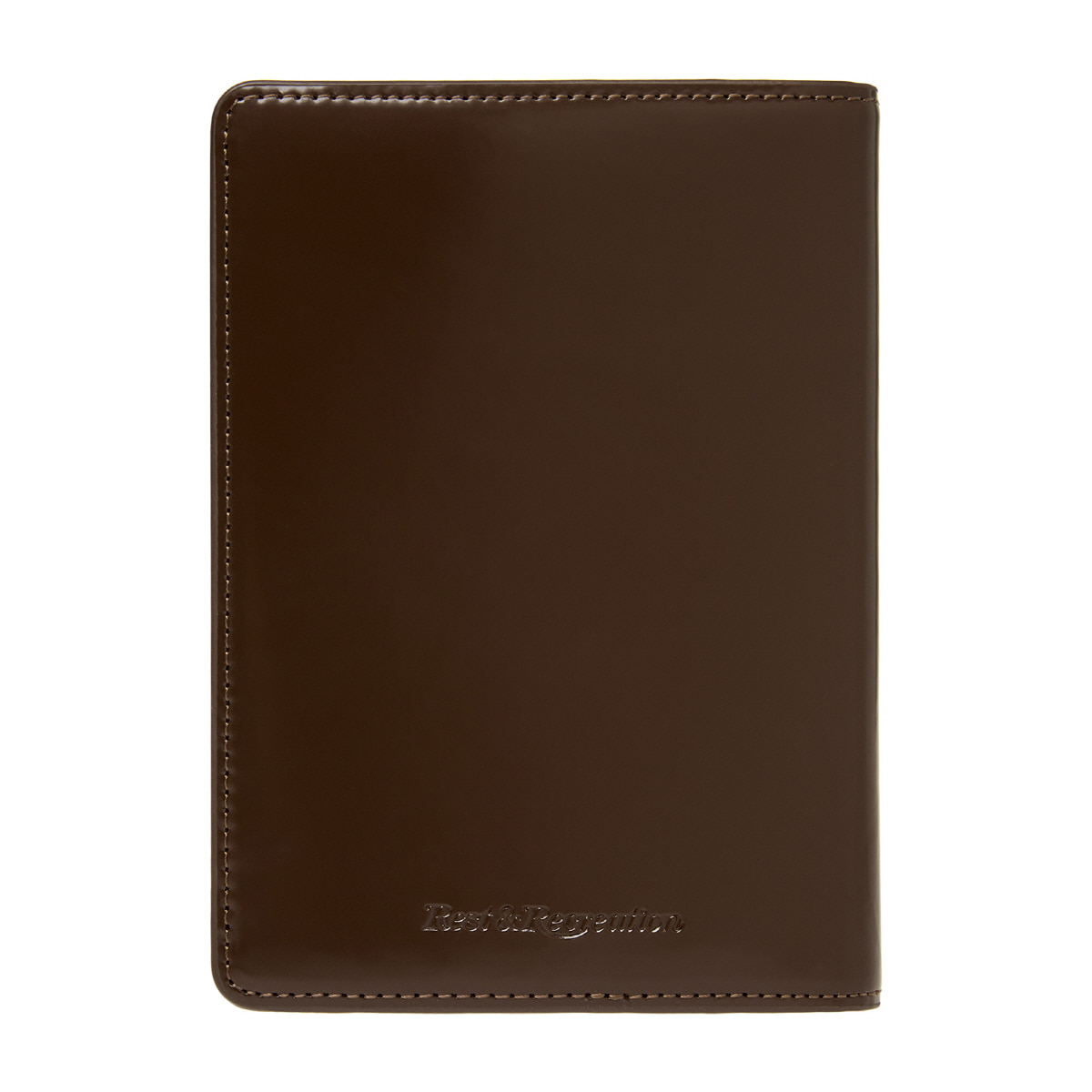 ★Rest & Recreation★ PASSPORT WALLET DARK BROWN RR251AC002 PASSPORT WALLET - DARK BROWN - rest and recreation