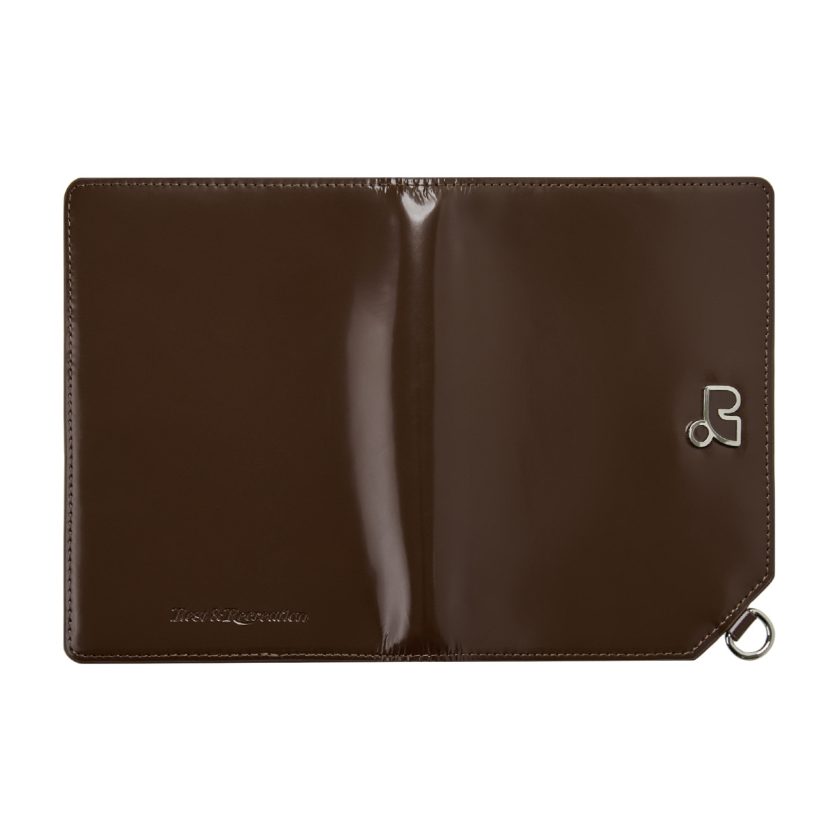 ★Rest & Recreation★ PASSPORT WALLET DARK BROWN RR251AC002 PASSPORT WALLET - DARK BROWN - rest and recreation