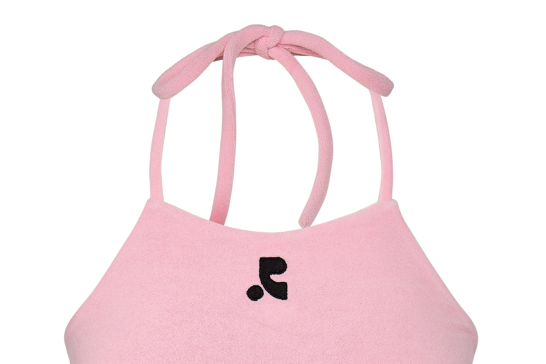 [Rest & Recreation] TERRY HALTER NECK BIKINI ★大人気★ TERRY HALTER NECK BIKINI - PINK - rest and recreation