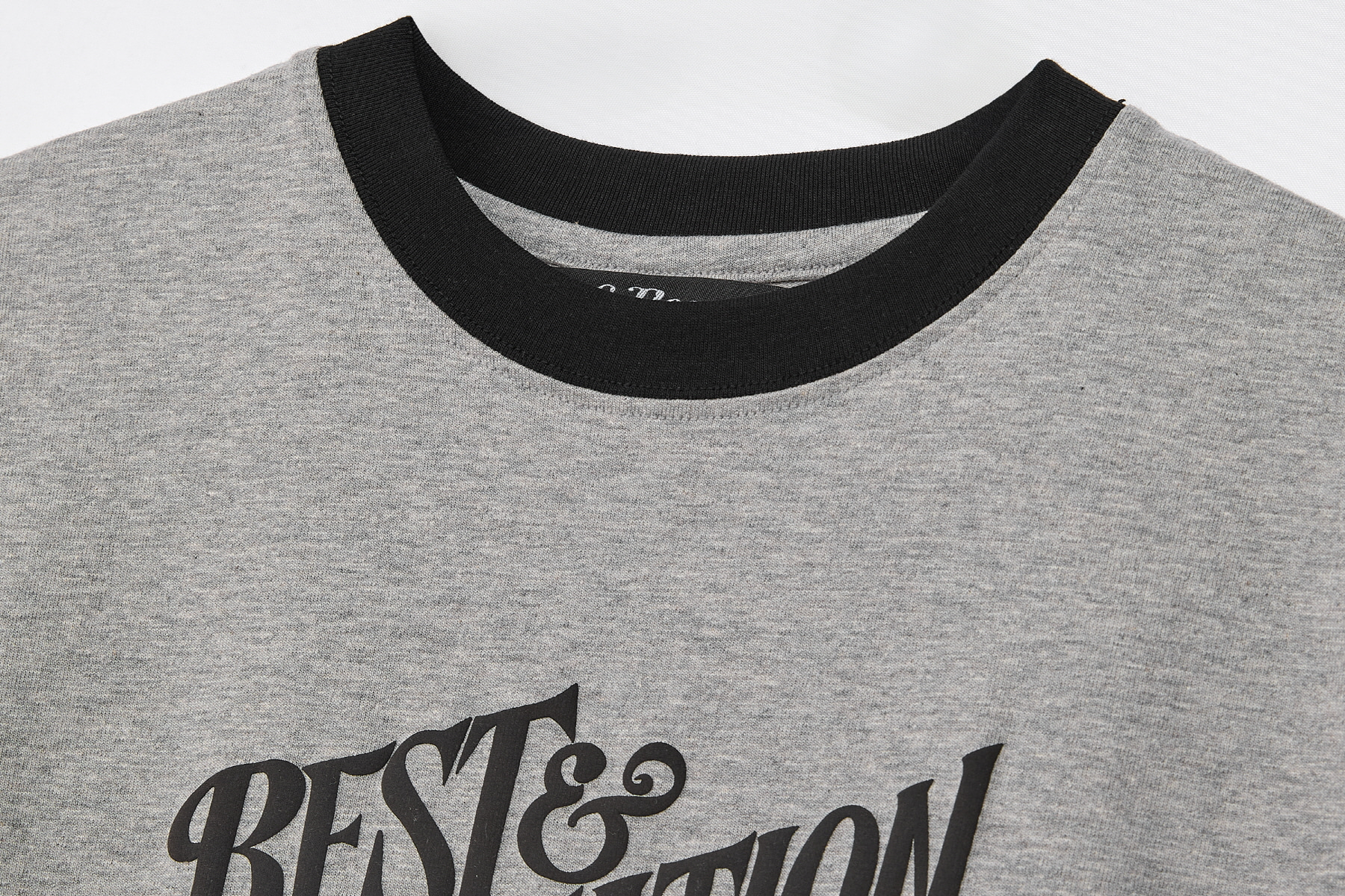 WAVE LOGO COLORATION T-SHIRT - GREY - rest and recreation