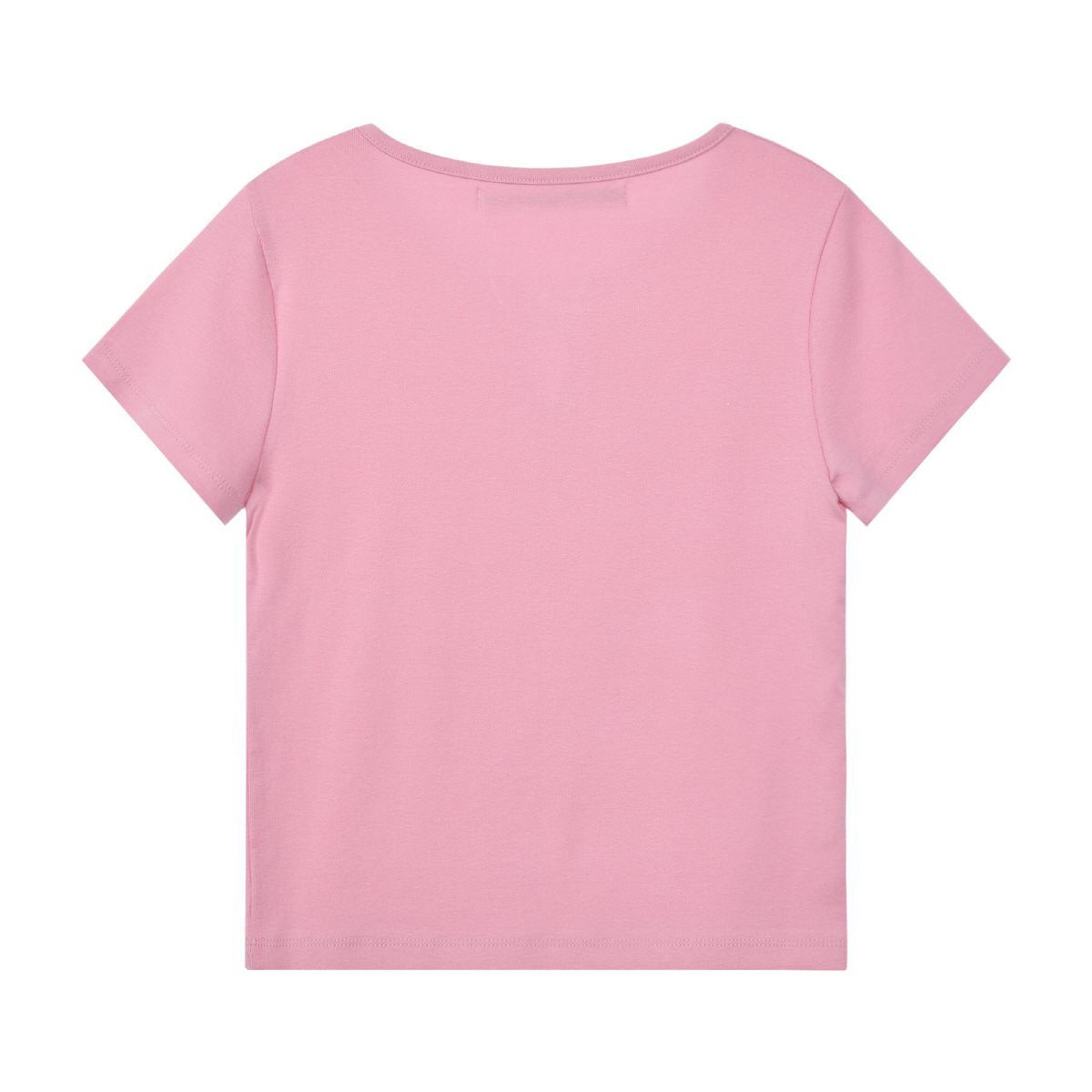◆Rest & Recreation◆ UNECK LOGO CLIP TOP (PINK) U-NECK LOGO CLIP TOP - PINK - rest and recreation