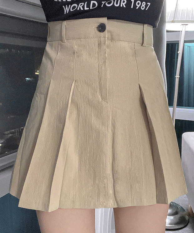 summer pleated skirt,sk