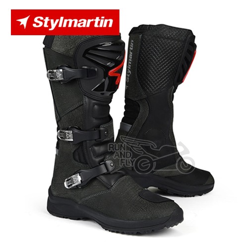 [STYLMARTIN][회원 즉시 할인] 스타일마틴 워터프루프 투어링 부츠 나바 블랙 WATERPROOF TOURING BOOTS NAVAJO BLACK