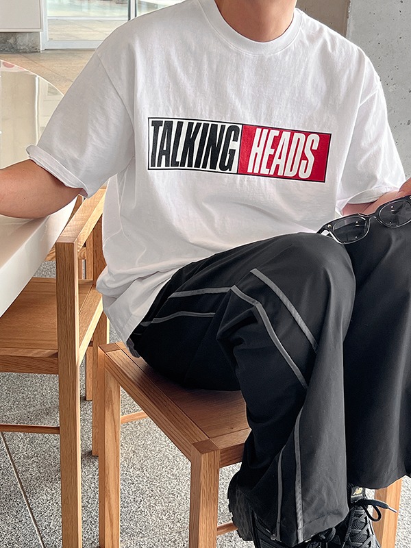 *TALKING HEADS  1/2 티셔츠