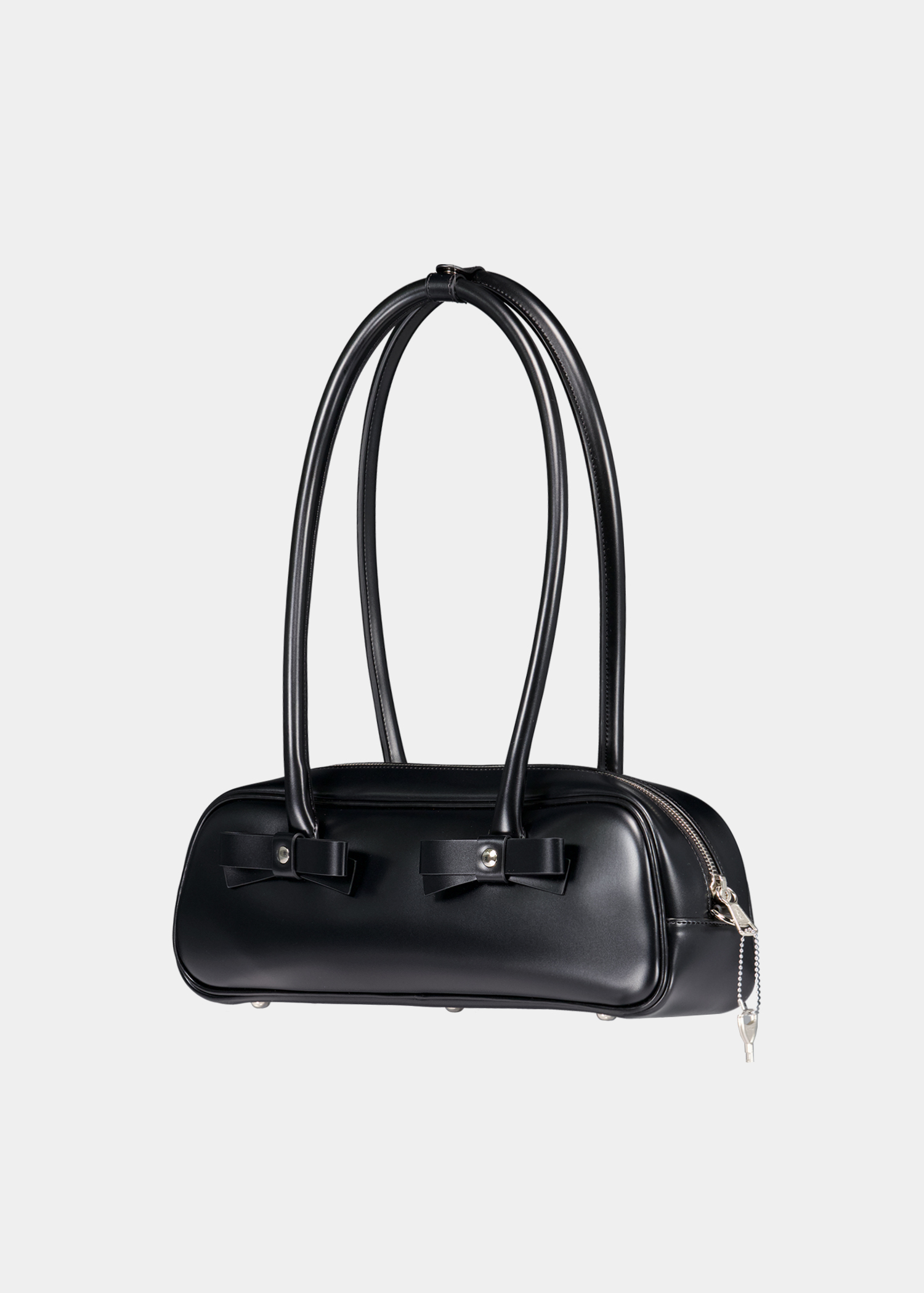 【SAENGIN STUDIO】 MOTHER-OF-PEARL VELVET HAND BAG SAENGIN STUDIOS MOTHER-OF-PEARL COTTON VELVET HAND BAG