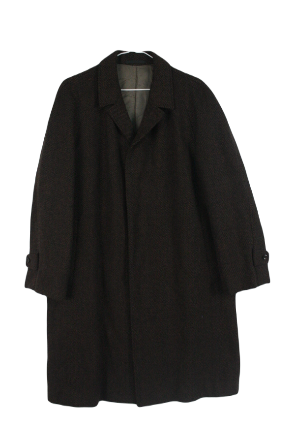CROMBIE Aberdeen Scotland 크롬비 트위드 Tweed coat