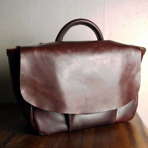 Lemericana Horween Chromexcel &quot;U.S. Mail&quot; Bag 르메리카나 호윈 크롬악셀 가죽 메일백, 르메리카나, lemericana, samak, 사마크, 이인공방, 박이인, 가죽공방