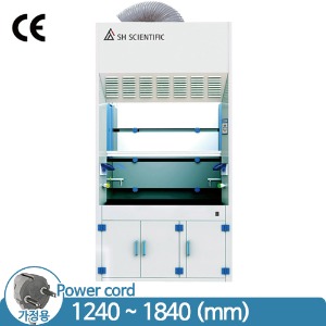 덕트형 PP 흄 후드 Ducted PP Fume Hood SH-HDPP-1800UP