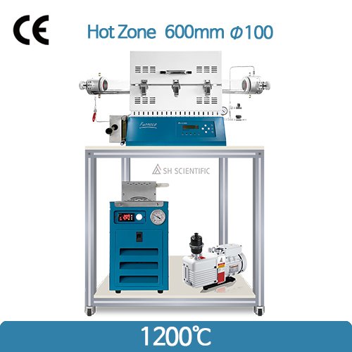 1200℃ 튜브전기로 패키지(CVD,annealing) FU-PK-G3-L (600mm Ø100)