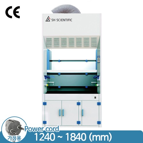 덕트형 PP 흄 후드 Ducted PP Fume Hood SH-HDPP-1500UP