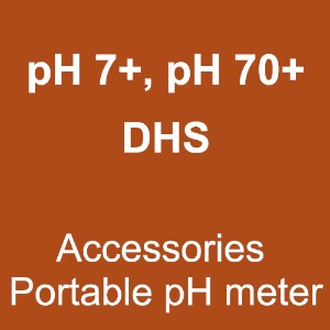 pH7+, pH70+ DHS (Accessories Portable pH meter)