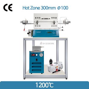 1200℃ 튜브전기로  패키지(CVD,annealing) FU-PK-G3-S (300mm Ø100)