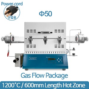 1200℃ 가스플로패키지 Gas Flow Package SH-FU-50LTG-WG (600mm Ø50)