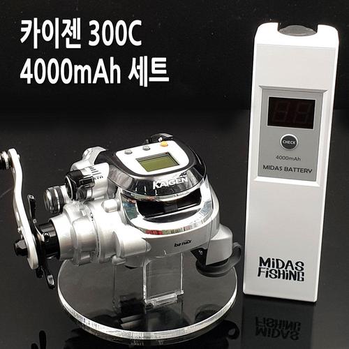 바낙스 카이젠300C 마이다스 4000mAh 전동릴배터리세트