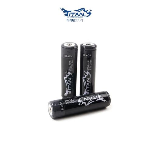 타이탄 18650 충전지 블랙 3600mAh 배터리