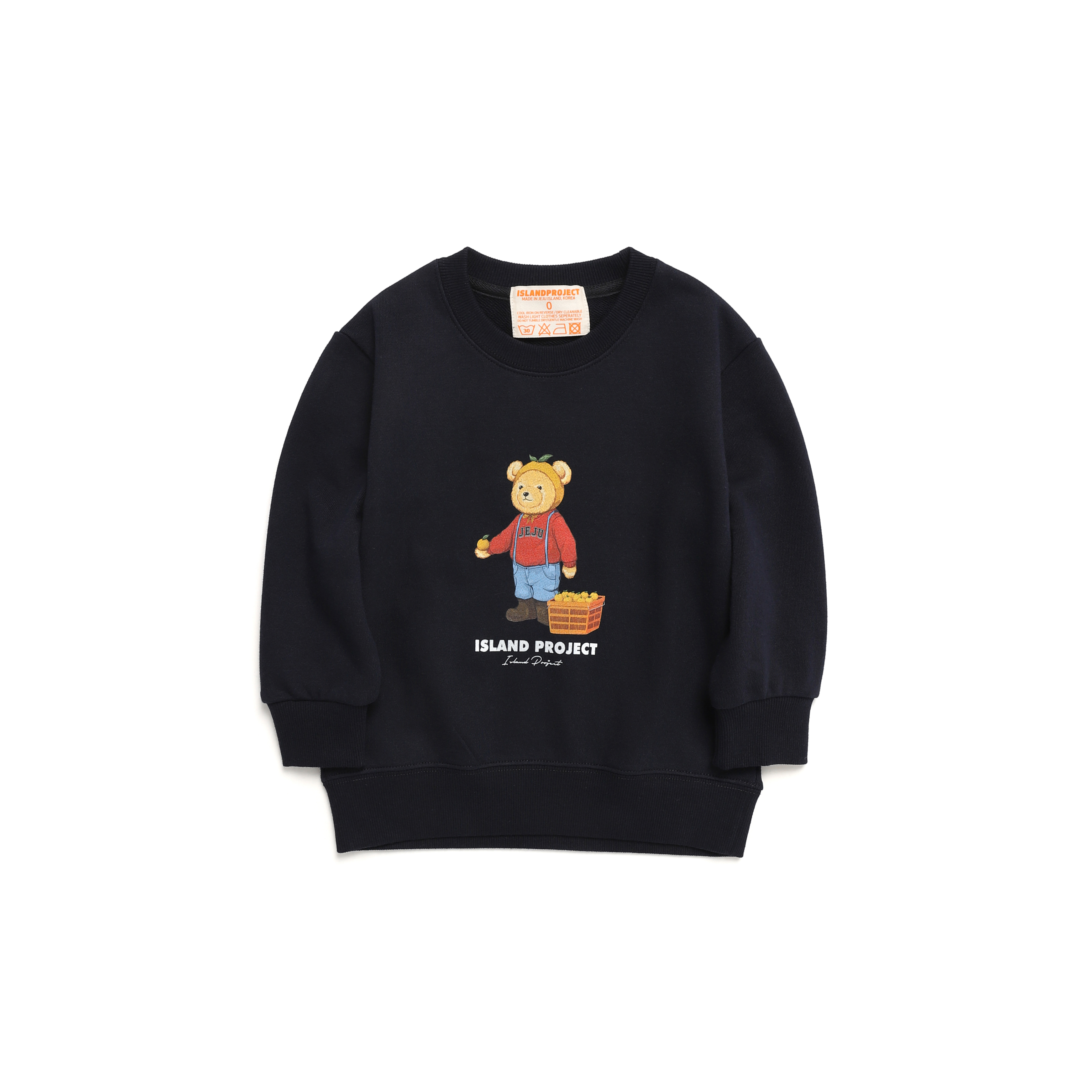 Mandarine Bear Sweatshirt - Navy (Baby)