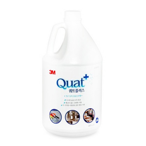 3M 쿼트플러스 소독제, 3.8L Quat Plus