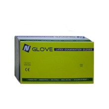 Nglove Latex glove 라텍스장갑 XS S M L 100매