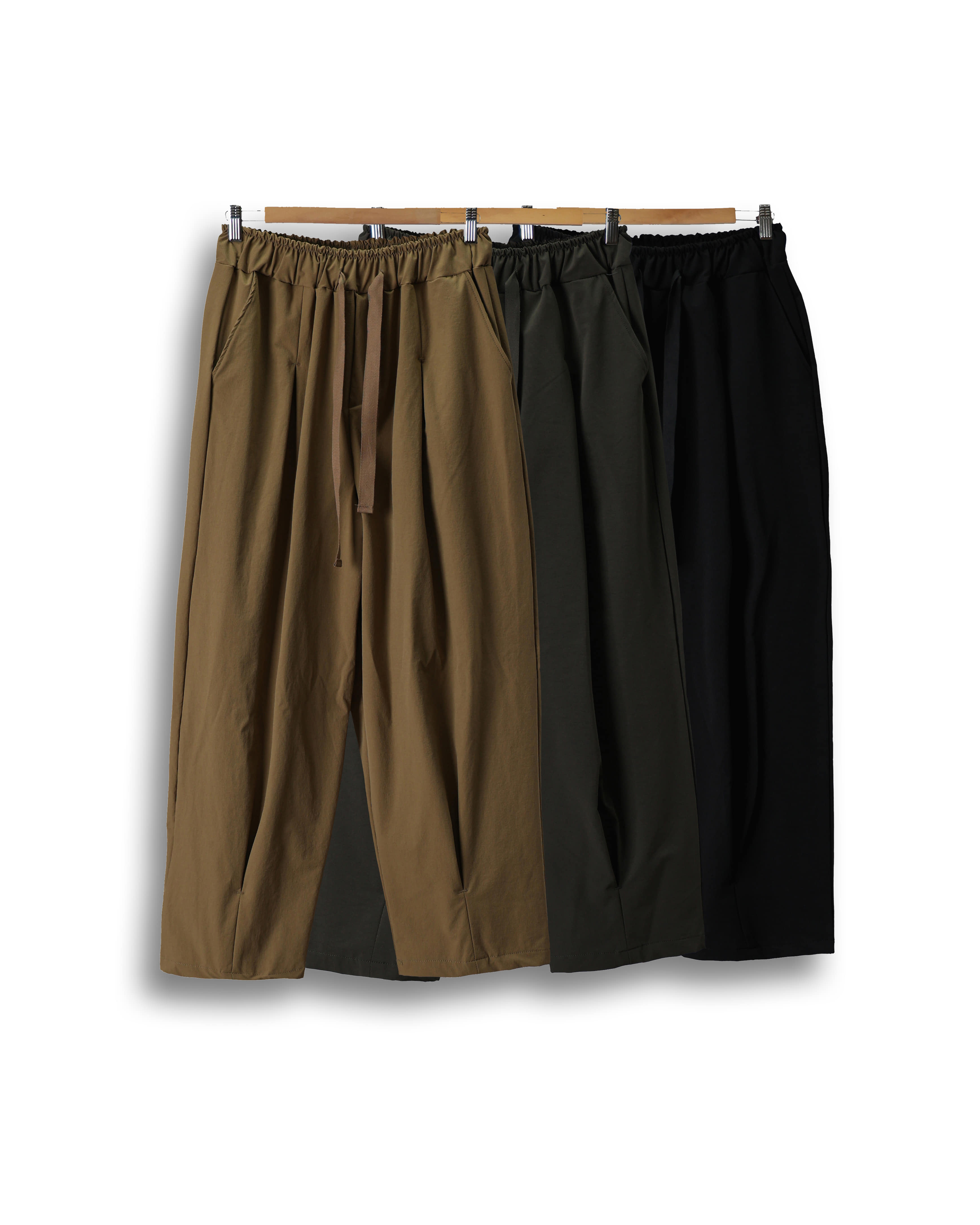 DRAWS Go-Tag Nylon Balloon Pants (Black/Khaki/Beige)