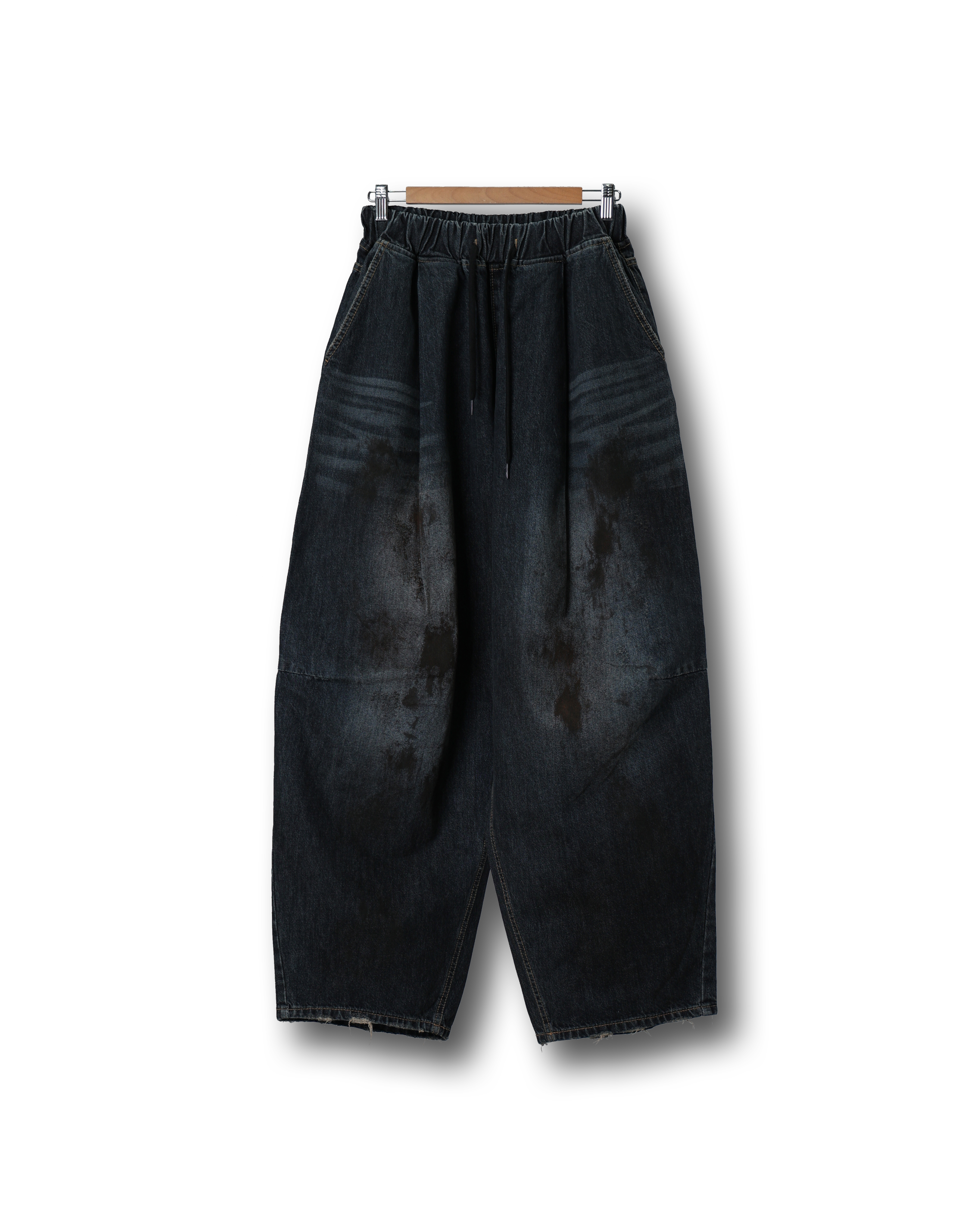 CLV P287 Oil Dying Balloon Denim Pants (Denim)